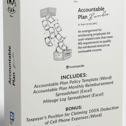 Accountable Plan Excel Workbook: Employee Reimbursement Tracker